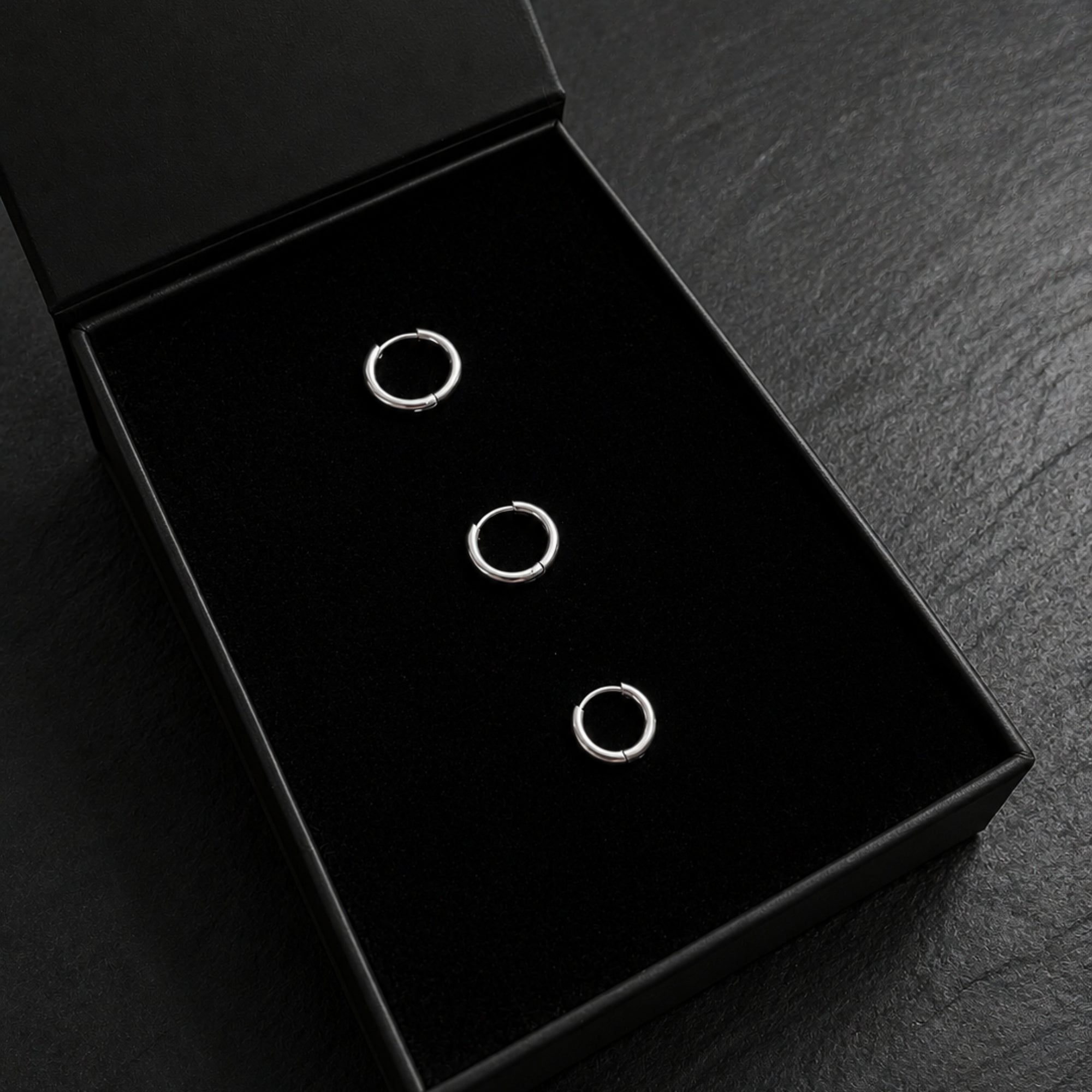 The Essential Hoop Set (Silver)