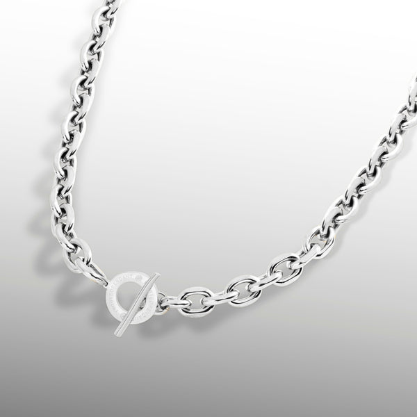 Striker Chain - Mens Silver Chunky Choker Chain UK By Twistedpendant
