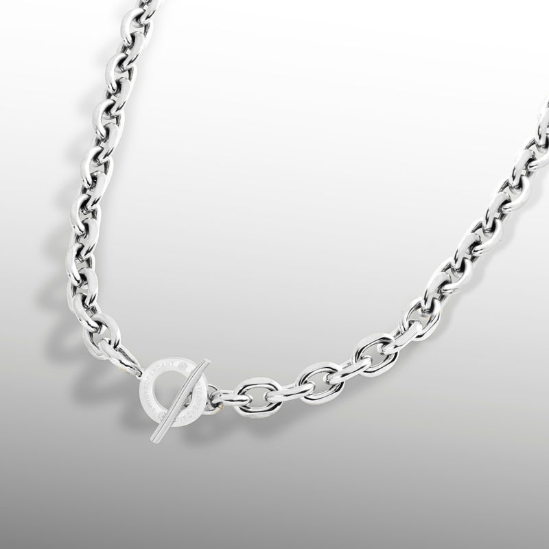 Striker Chain - Mens Silver Chunky Choker Chain UK By Twistedpendant