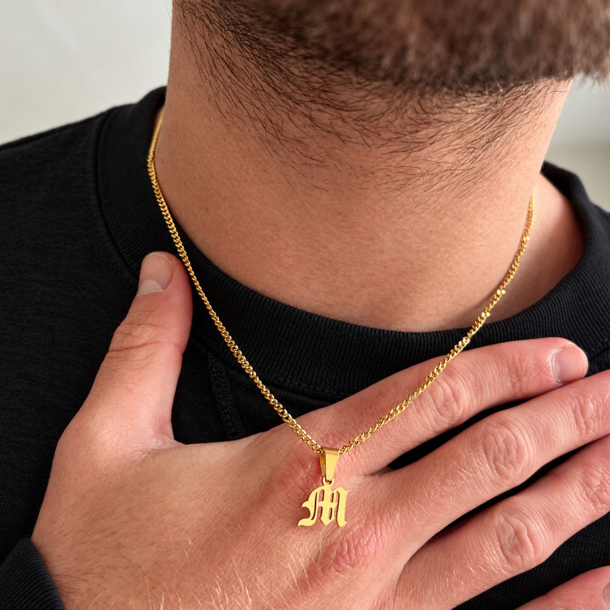 Old English Initial - Gold