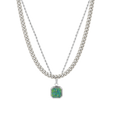 Opal Pendant Set - Mens Jewellery Gifts For Men - By Twistedpendant