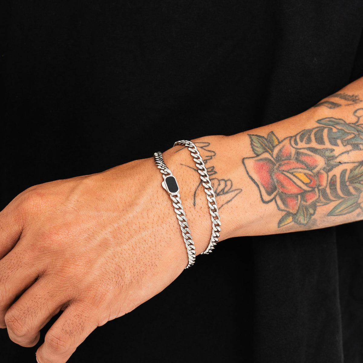 Cuban Bracelet Stack (Gold)
