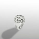 Four Leaf Clover Ring - Silver