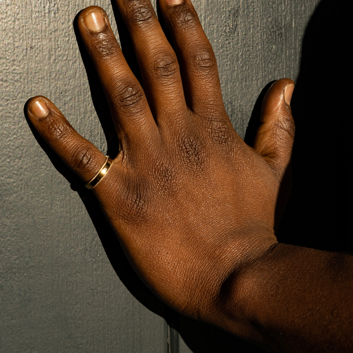 Ridge Ring - 18K Gold