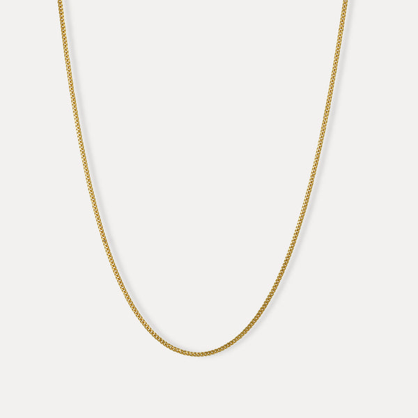 Thin Gold Miami Cuban Chain - Mens Gold Link Chain | By Twistedpendant
