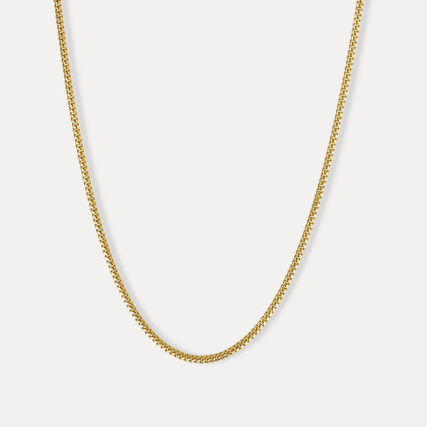 18K Gold Miami Cuban Chain - Mens Gold Link Chain | By Twistedpendant