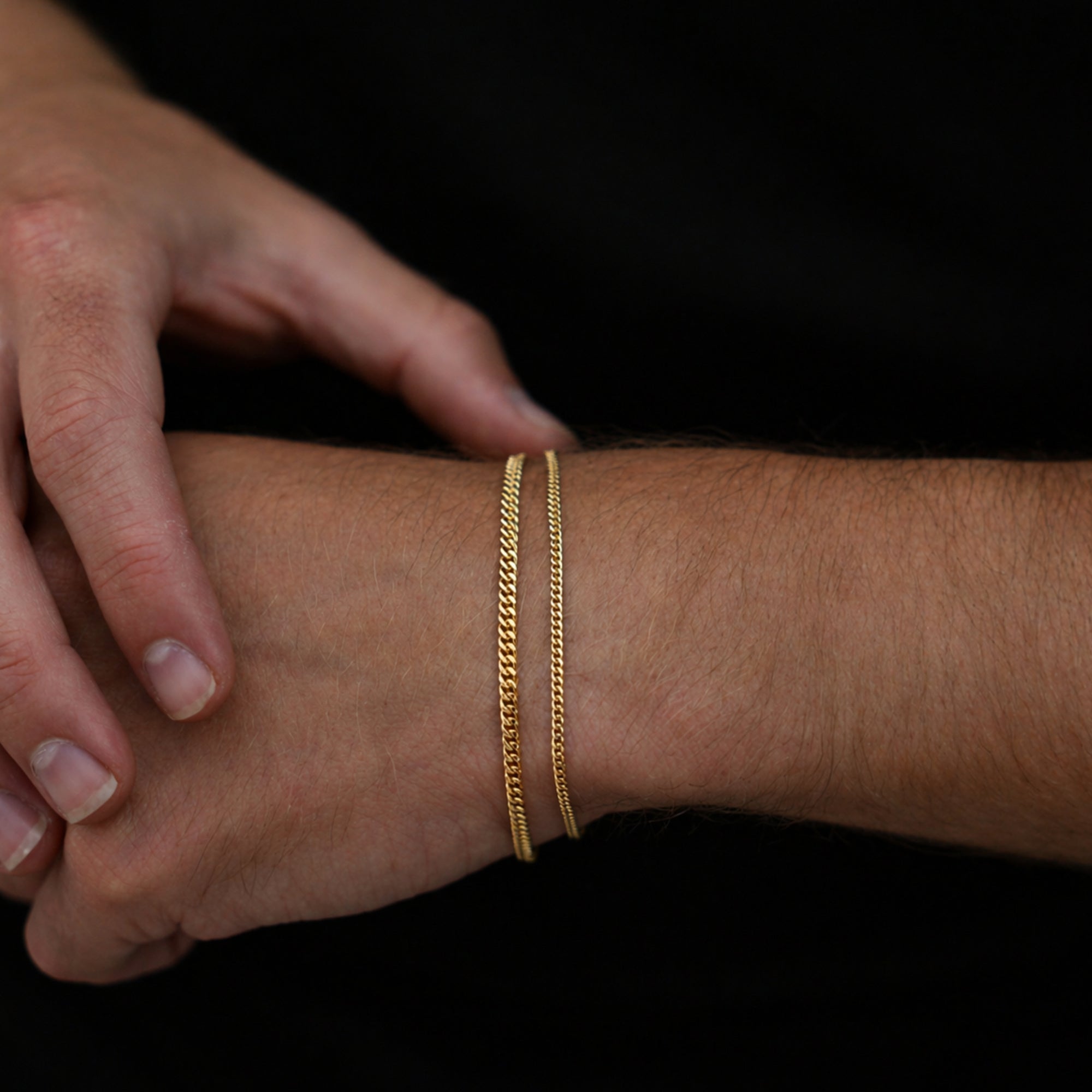 Italian 925 Gold Cuban Bracelet (3.5MM)