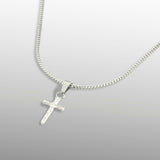 Mens Sterling Silver Dagger Cross Pendant - Mens Necklace | Twistedpendant