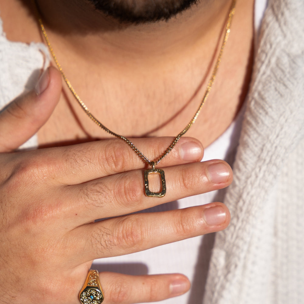 Hammered Halo - Silver