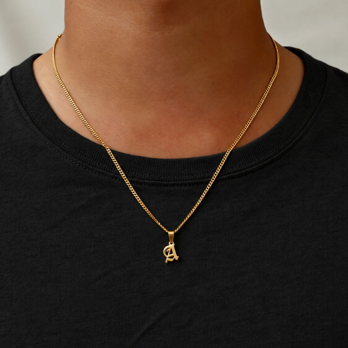 Old English Initial - Gold