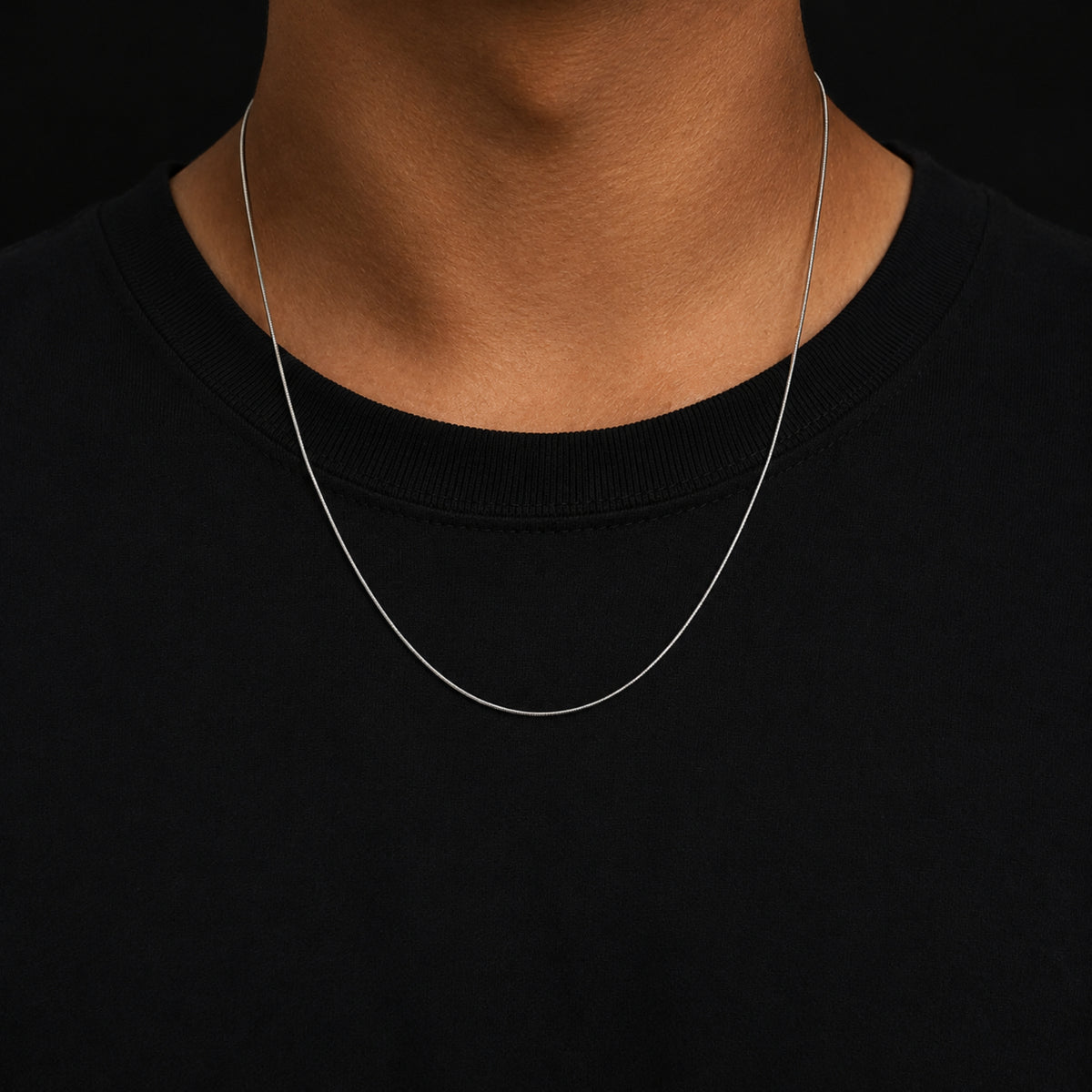 Silver Snake Chain (1MM)