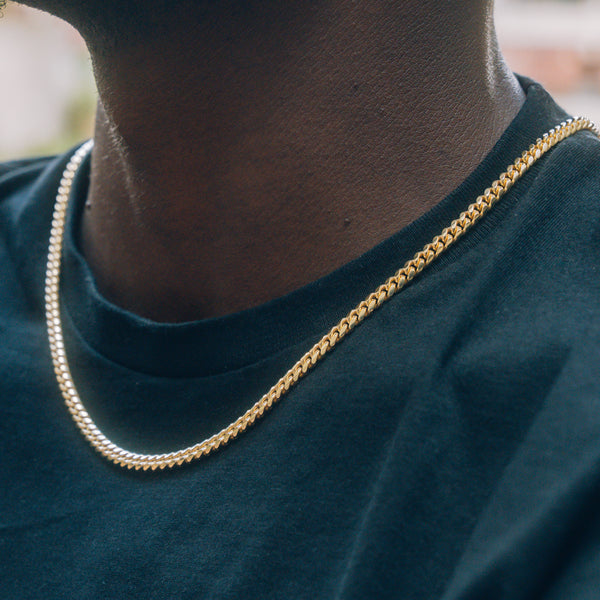 23K Gold Miami Cuban Chain (4MM)