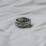 Verve Ring - Silver | Silver Band Ring For Men - By Twistedpendant