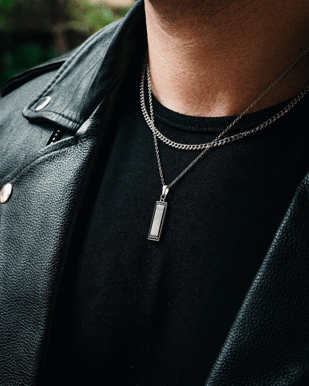 Mens Necklace  - Silver Pendant Necklaces For Men - By Twistedpendanr