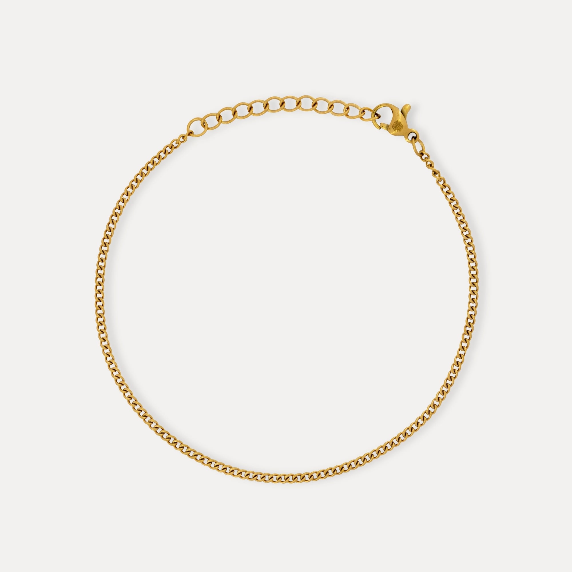 Gold Connell Bracelet (2MM)