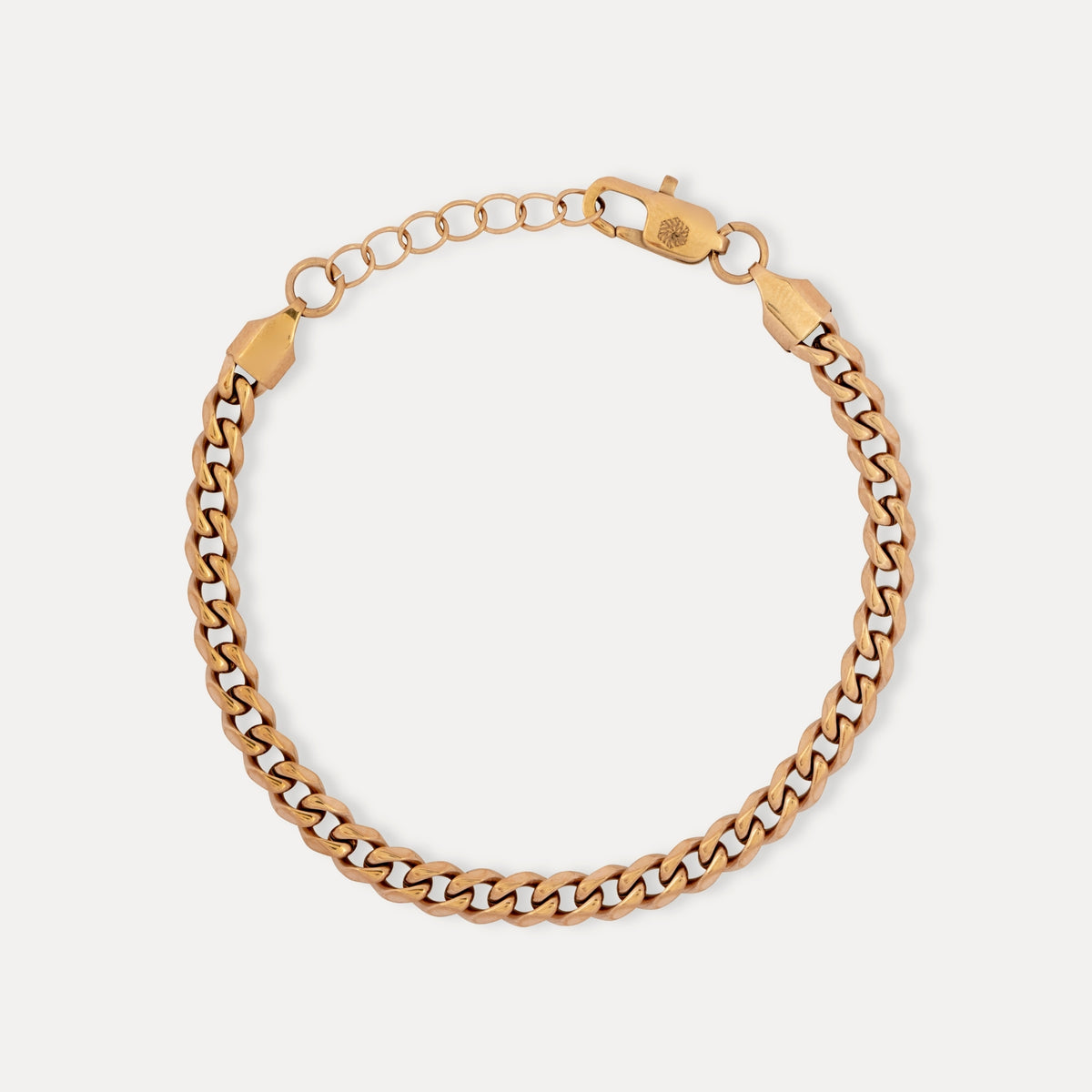 Rose Gold Cuban Bracelet (5MM)