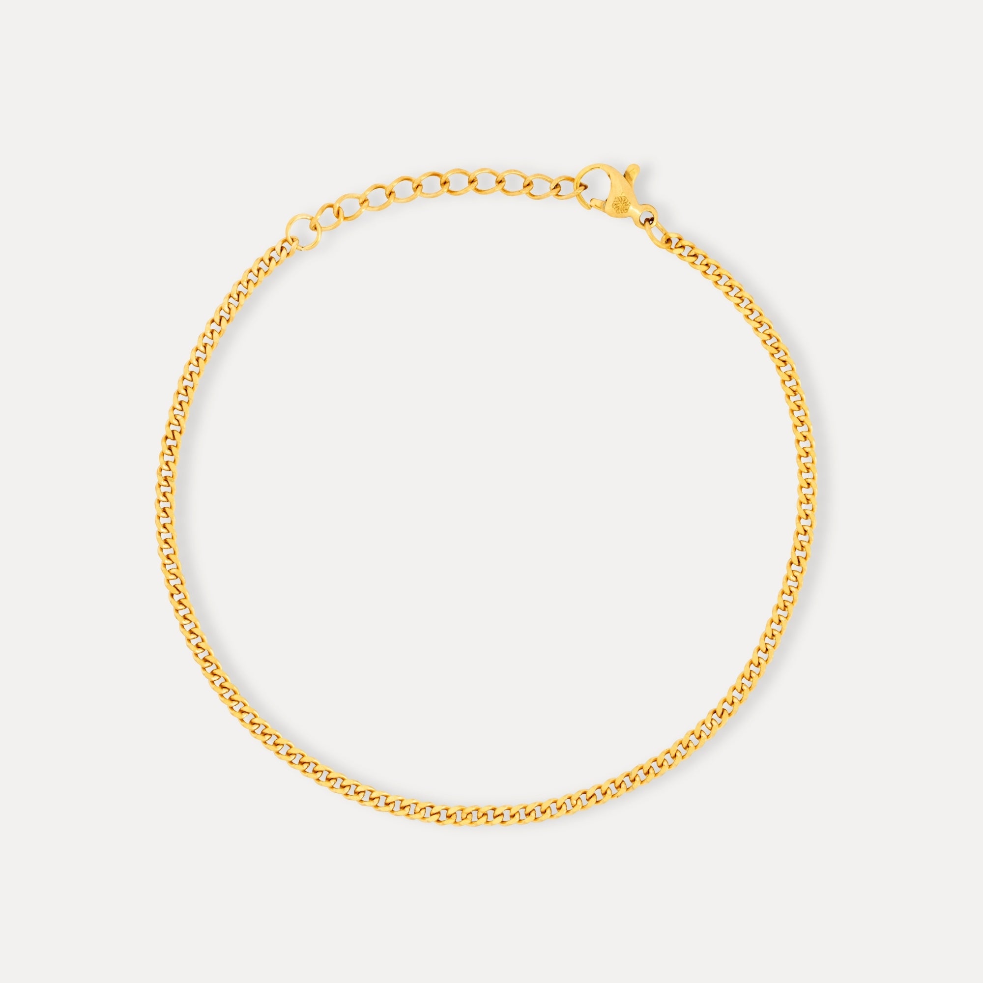 Gold Cuban Bracelet (2.5MM)