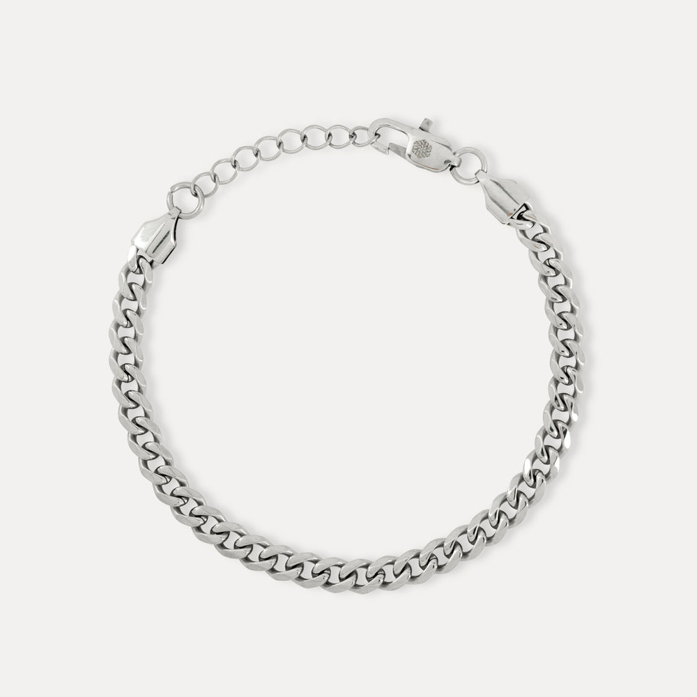Silver Cuban Bracelet (5MM)