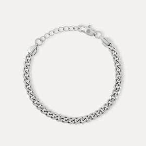 Silver Cuban Bracelet (5MM)