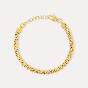 Gold Cuban Bracelet (5MM)