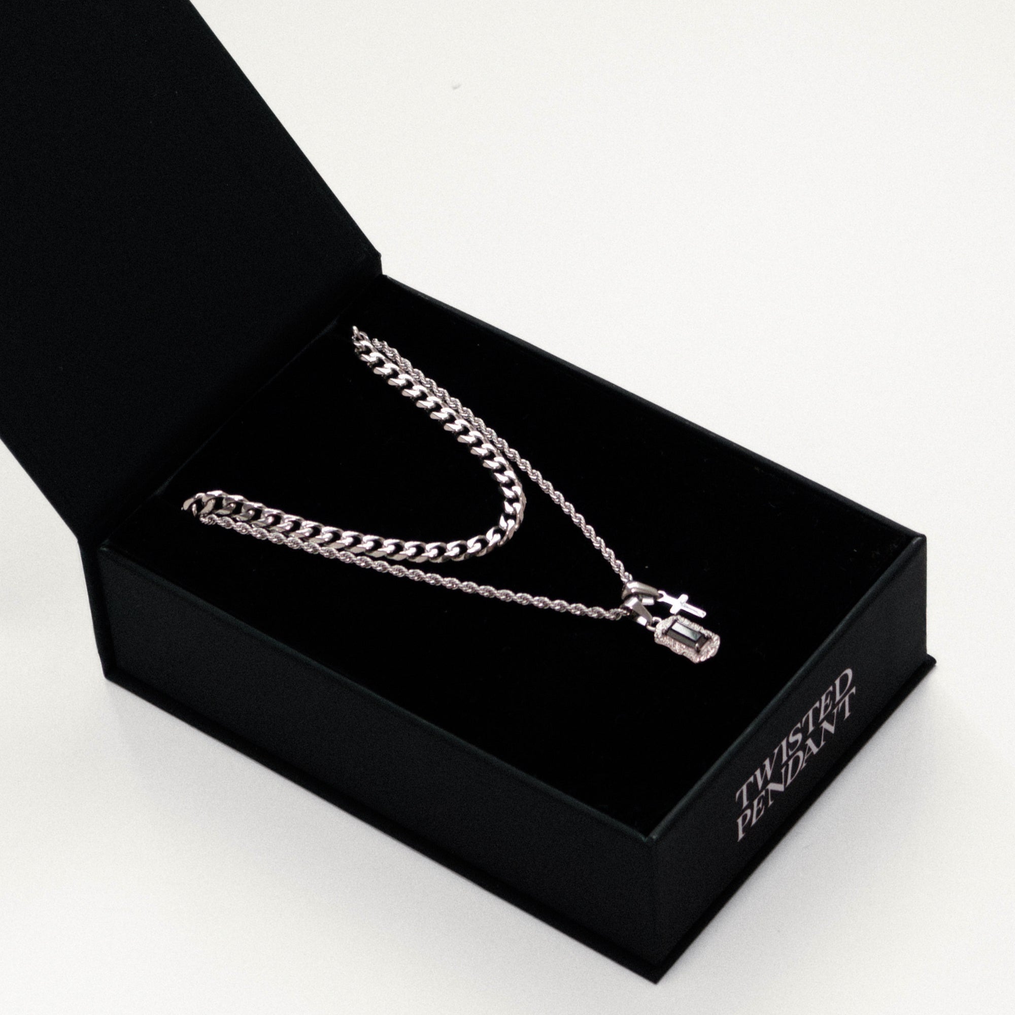 Dual Pendant Layered Set - Gold