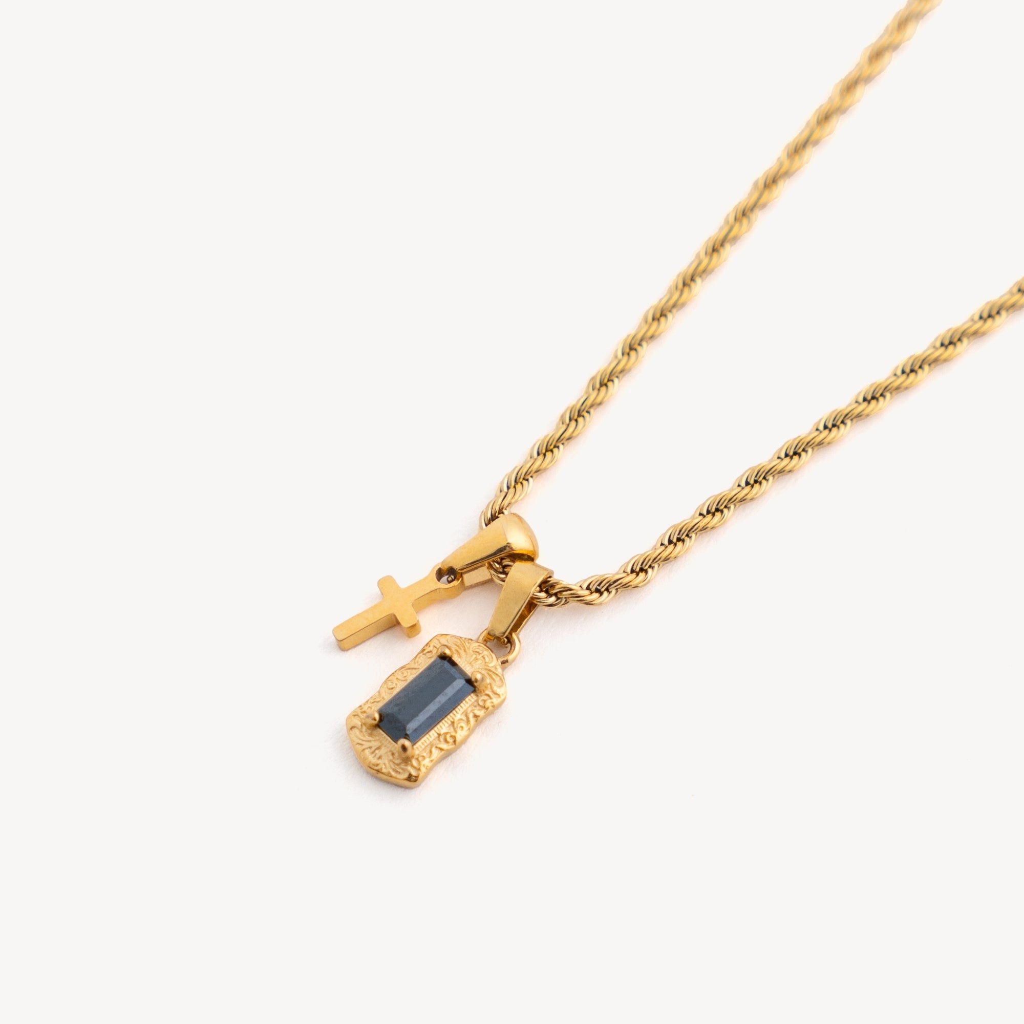 Dual Pendant Set - Gold