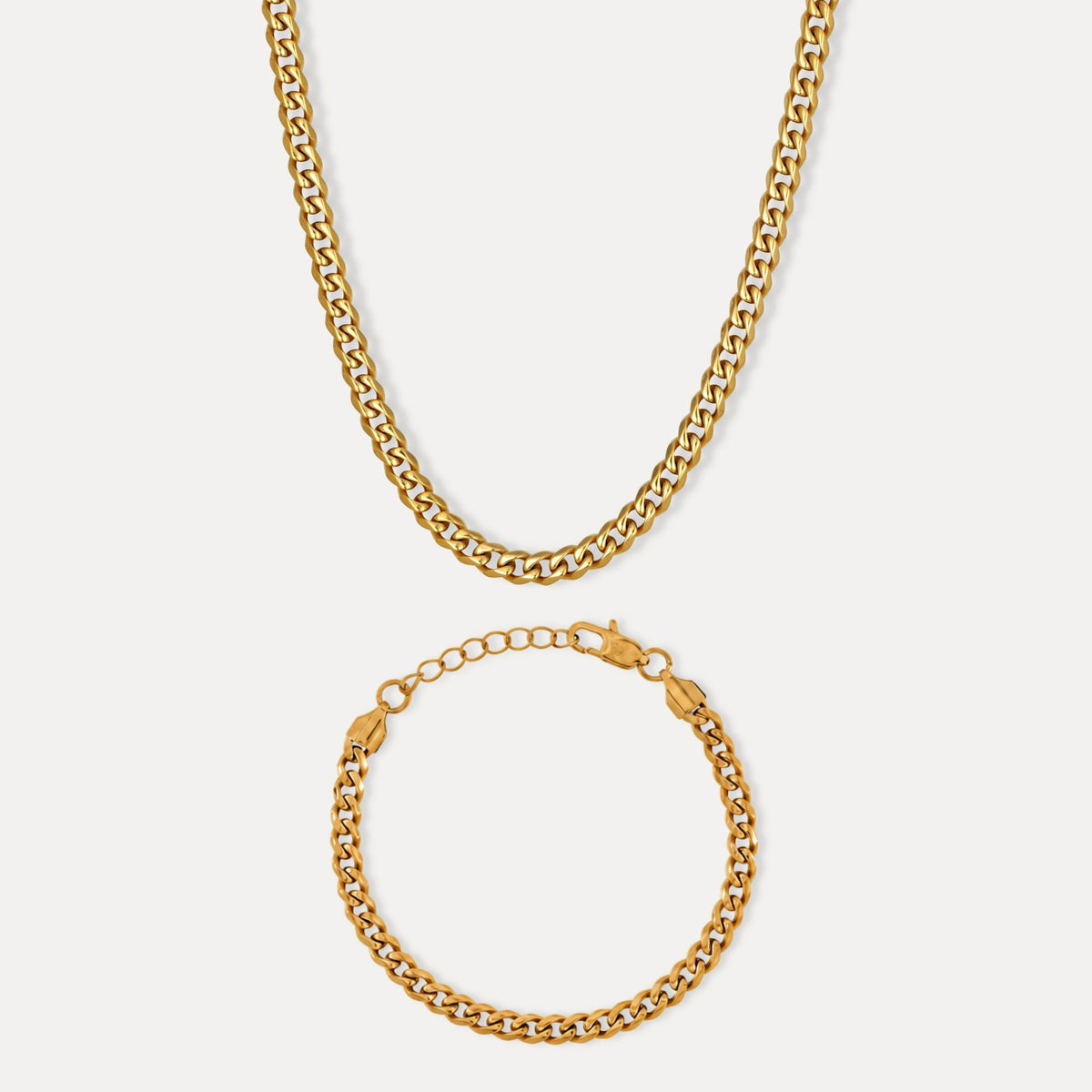 Gold Cuban Set (5MM)