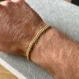 23K Gold Miami Cuban Bracelet (5MM)