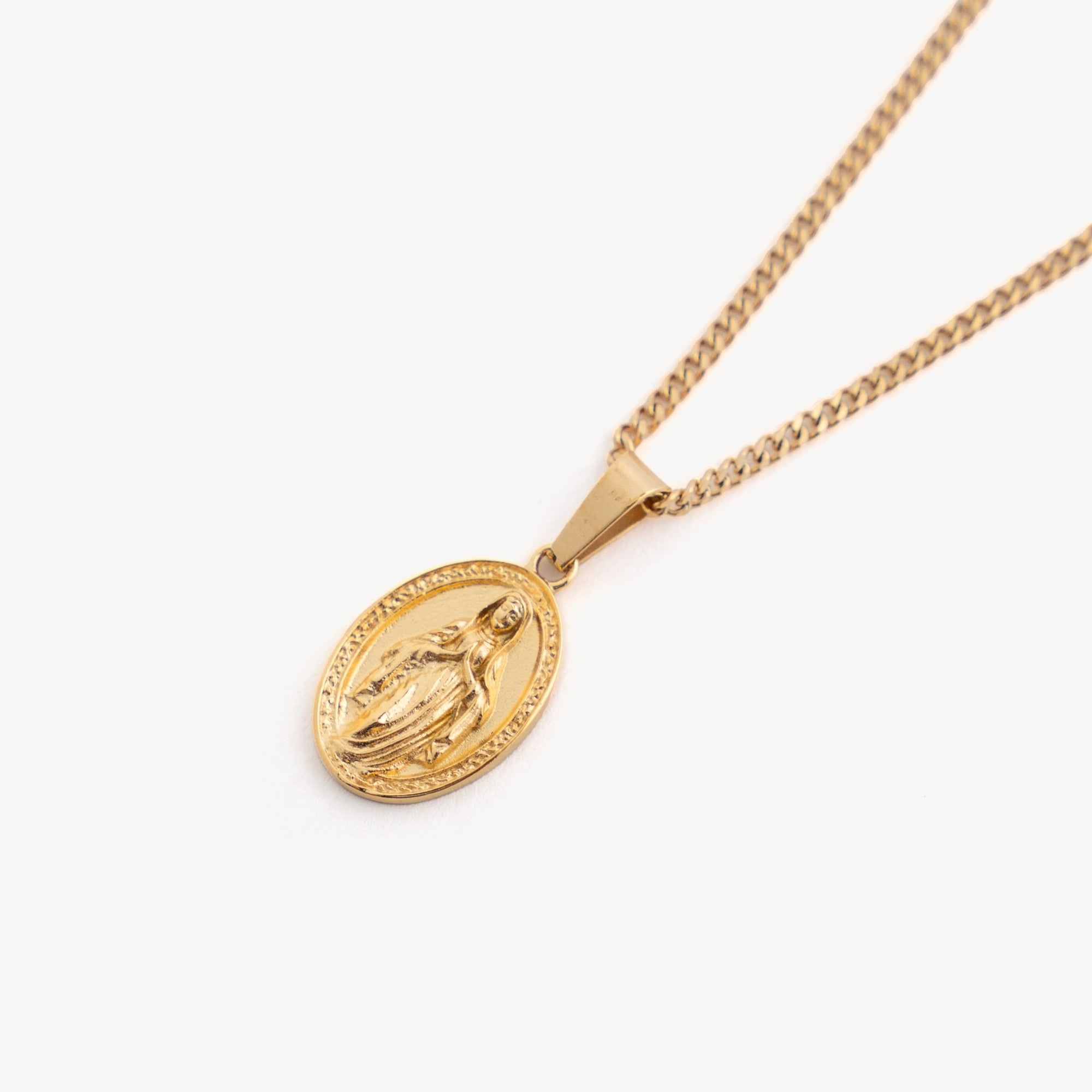 Virgin Mary - Gold (Large)