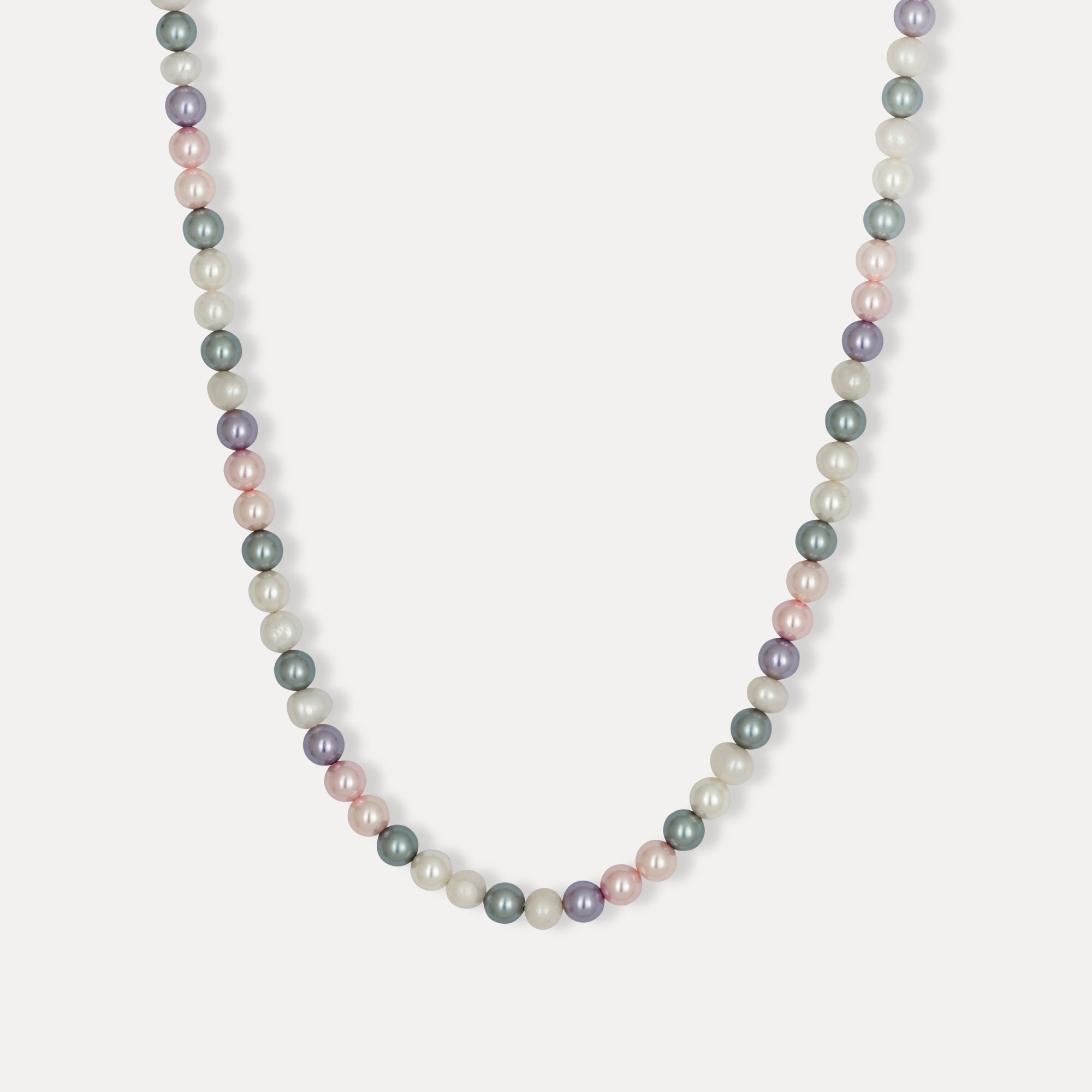 Pastel Pearl Chain - Men's Pearl Necklace | Twistedpendant