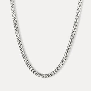 Silver Cuban Chain (5MM)