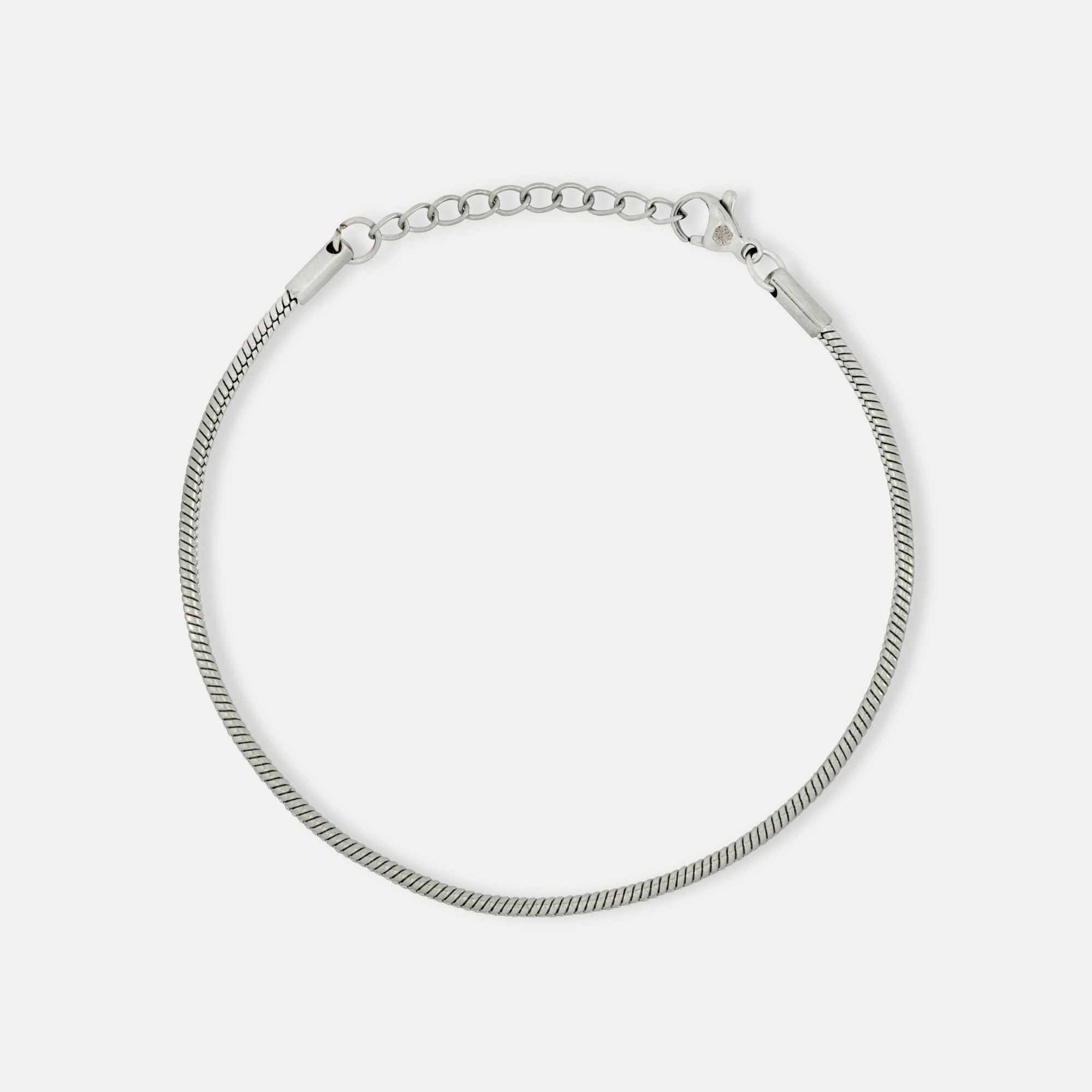 Silver Snake Bracelet (2MM)