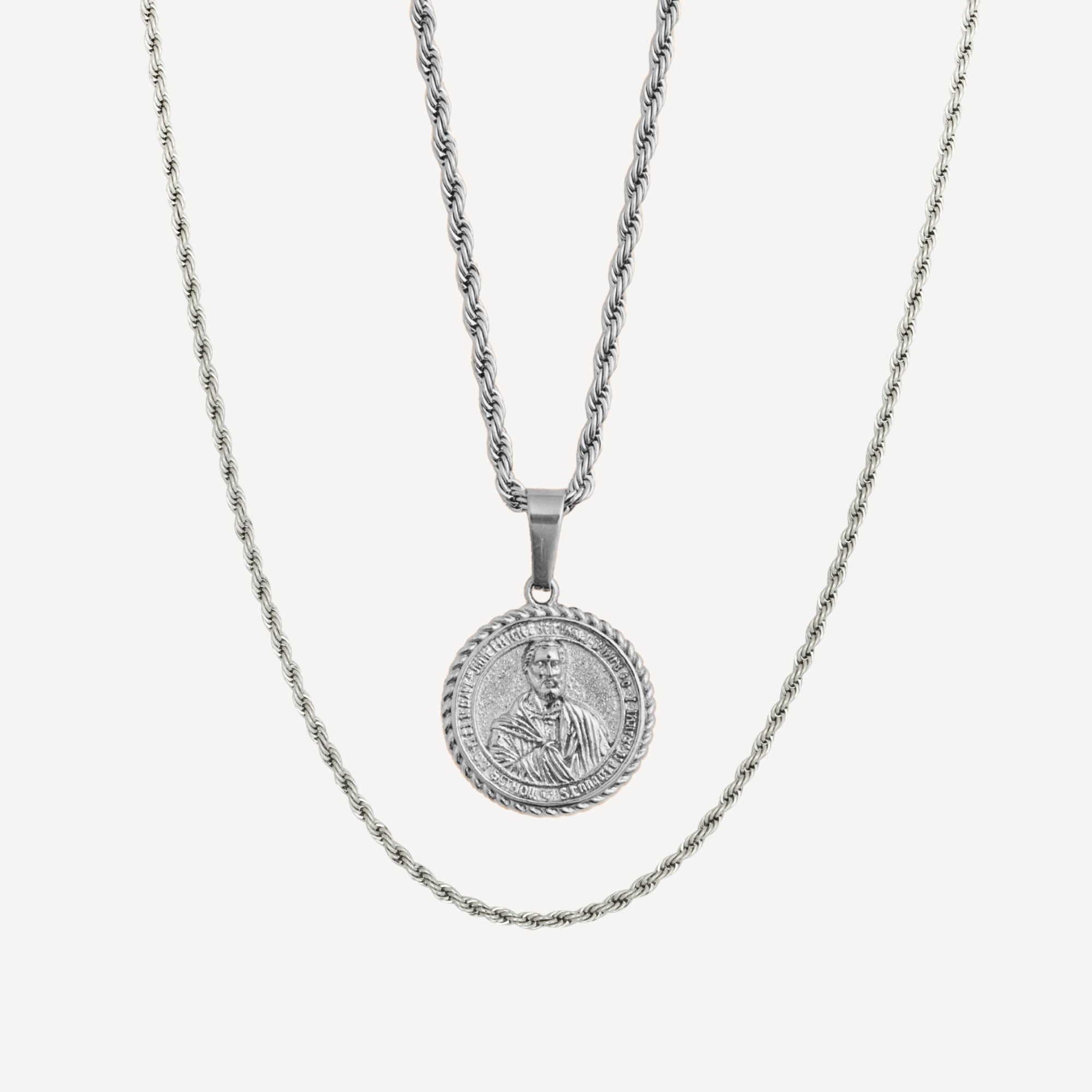 St Benedict Set - Silver