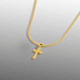 Mini Vintage Cross Pendant Necklace - Cross Necklace Men By Twistedpendant