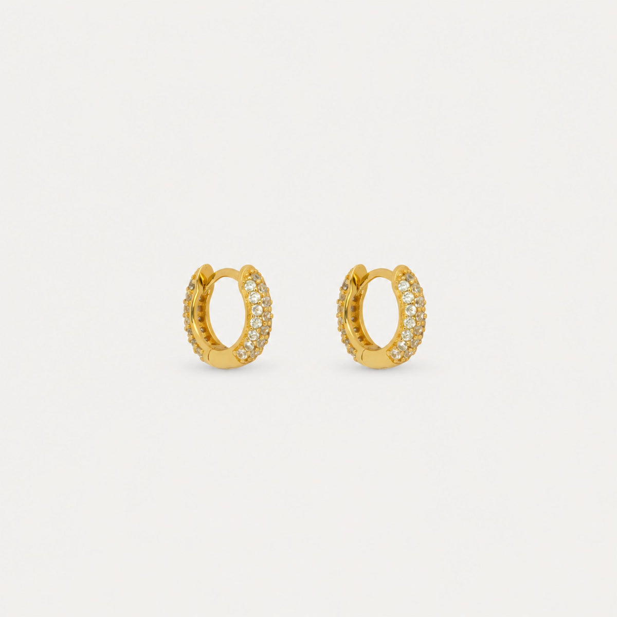 Diamond Huggie (Gold)