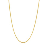 18K Gold Connell Chain (2MM) - Men's Thin Gold Chain | Twistedpendant