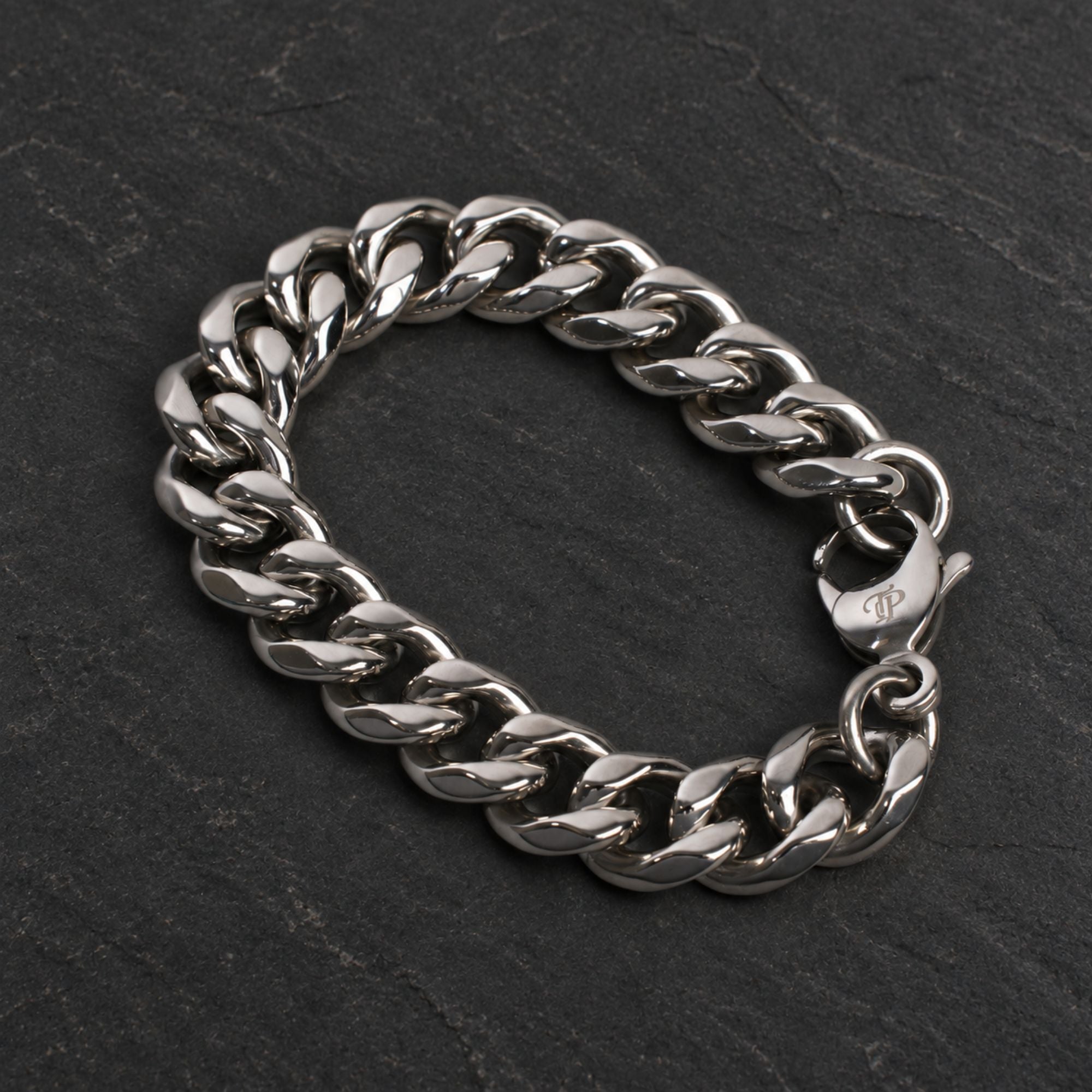Silver Cuban Bracelet (13MM)