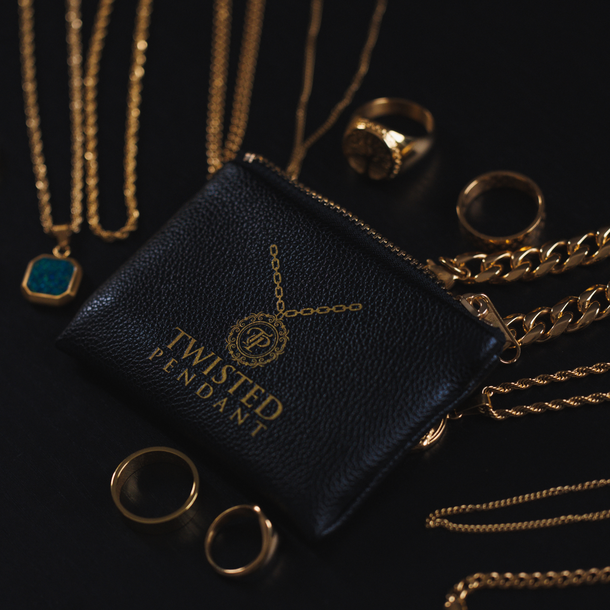 23K Gold Box Cut Chain (2.9MM)