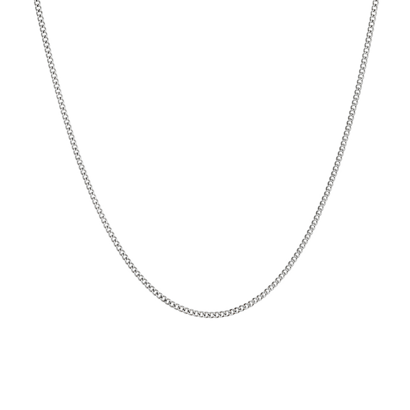 Silver Connell Chain (2MM) - Men's Silver Connell Chain | Twistedpendant
