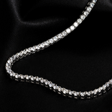 Silver Diamond Tennis Chains for Men - Tennis Necklaces | Twistedpendant