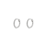 Thin Gold Ridged Hoop Earrings - Mens Hoop Earrings By Twistedpendant