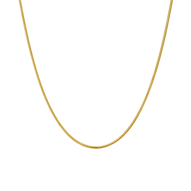 Mens Gold Snake Chain - Mens Gold Snake Chain Men | Twistedpendant