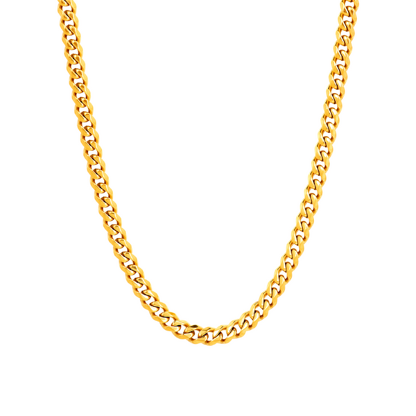 5mm gold hot sale chain mens