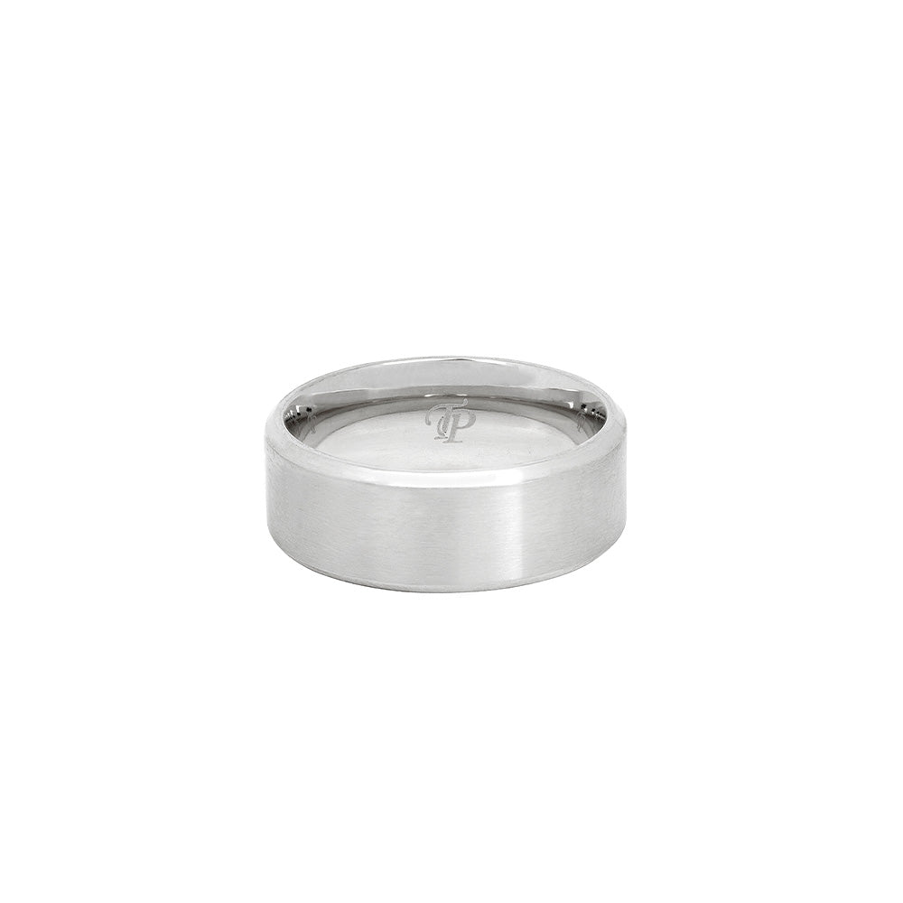 Men's Gold Ring - Buy Men's Gold Brushed Band Rings | Twistedpendant