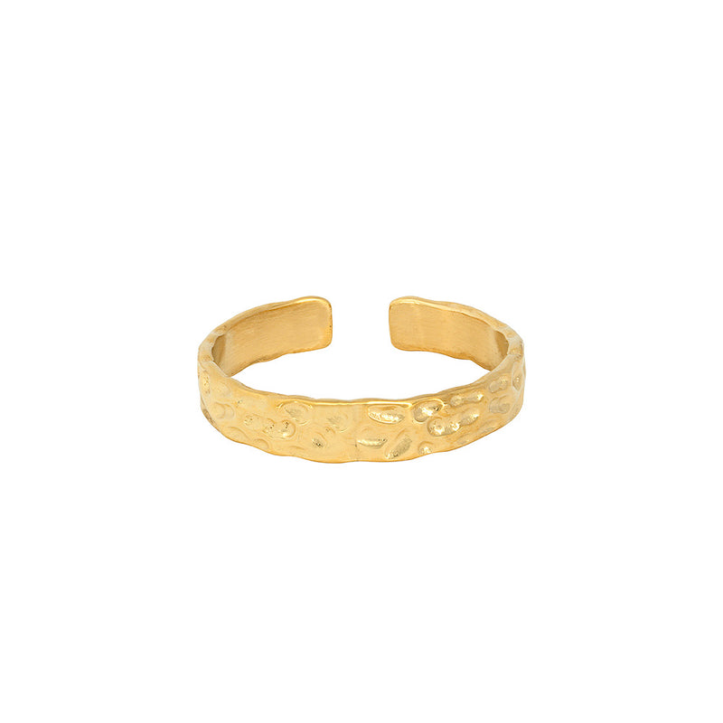 Men's Gold Rings - Buy Hammered Gold Band Rings | Twistedpendant