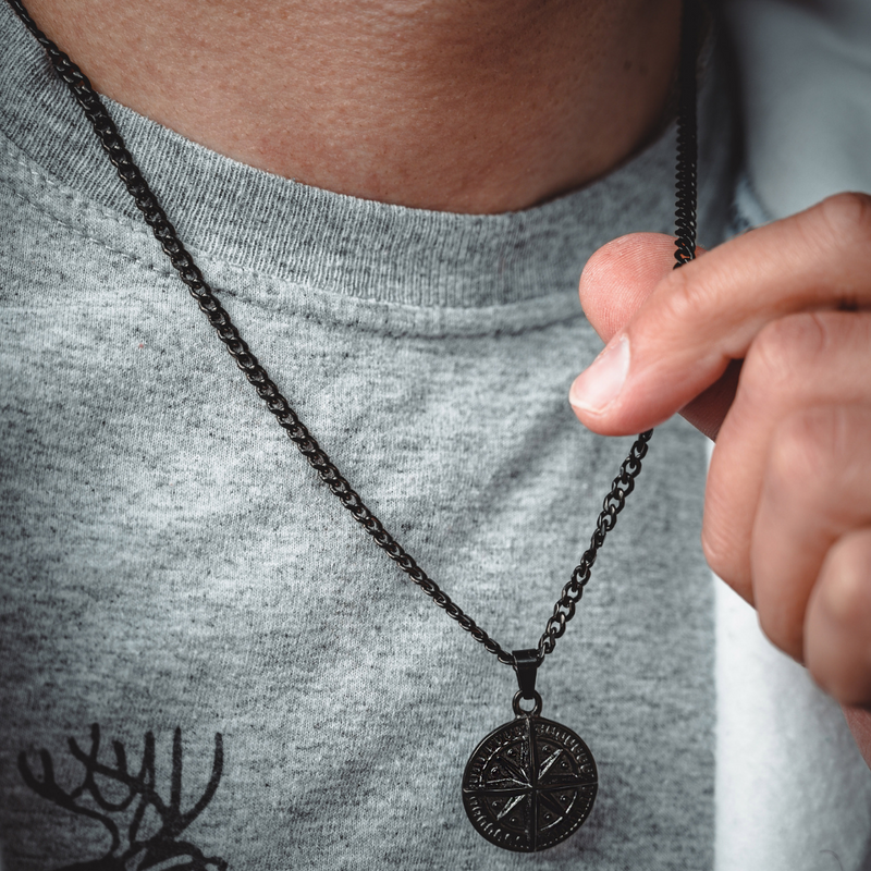 Twistedpendant Men's Personalised Initial Necklace