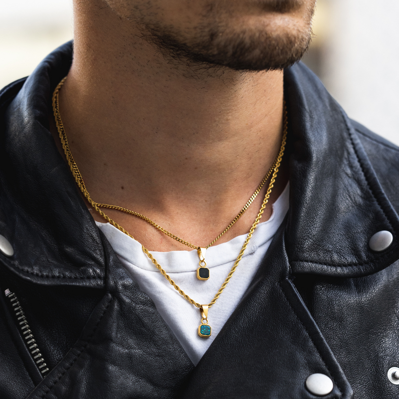 Opal necklace 2025 gold chain