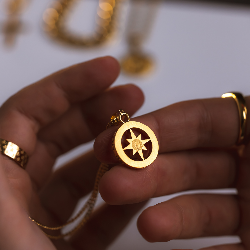 North star 2025 pendant gold