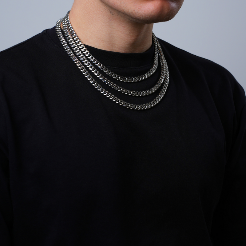 8mm 2025 silver chain