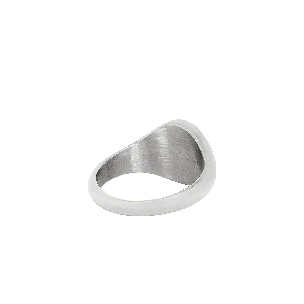 Silver Lapis Lazuli Signet Ring For Men - Top-Quality Choice | By Twistedpendant